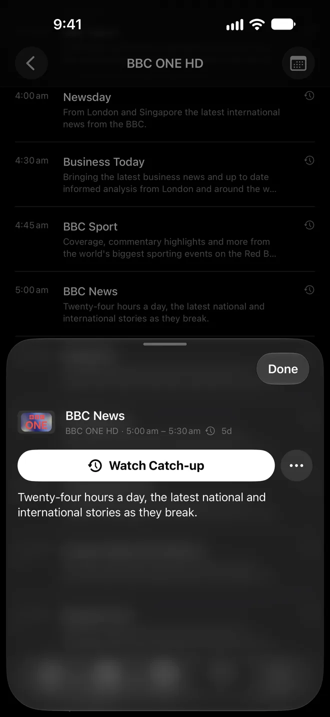 iPhone: Watch from the start.
