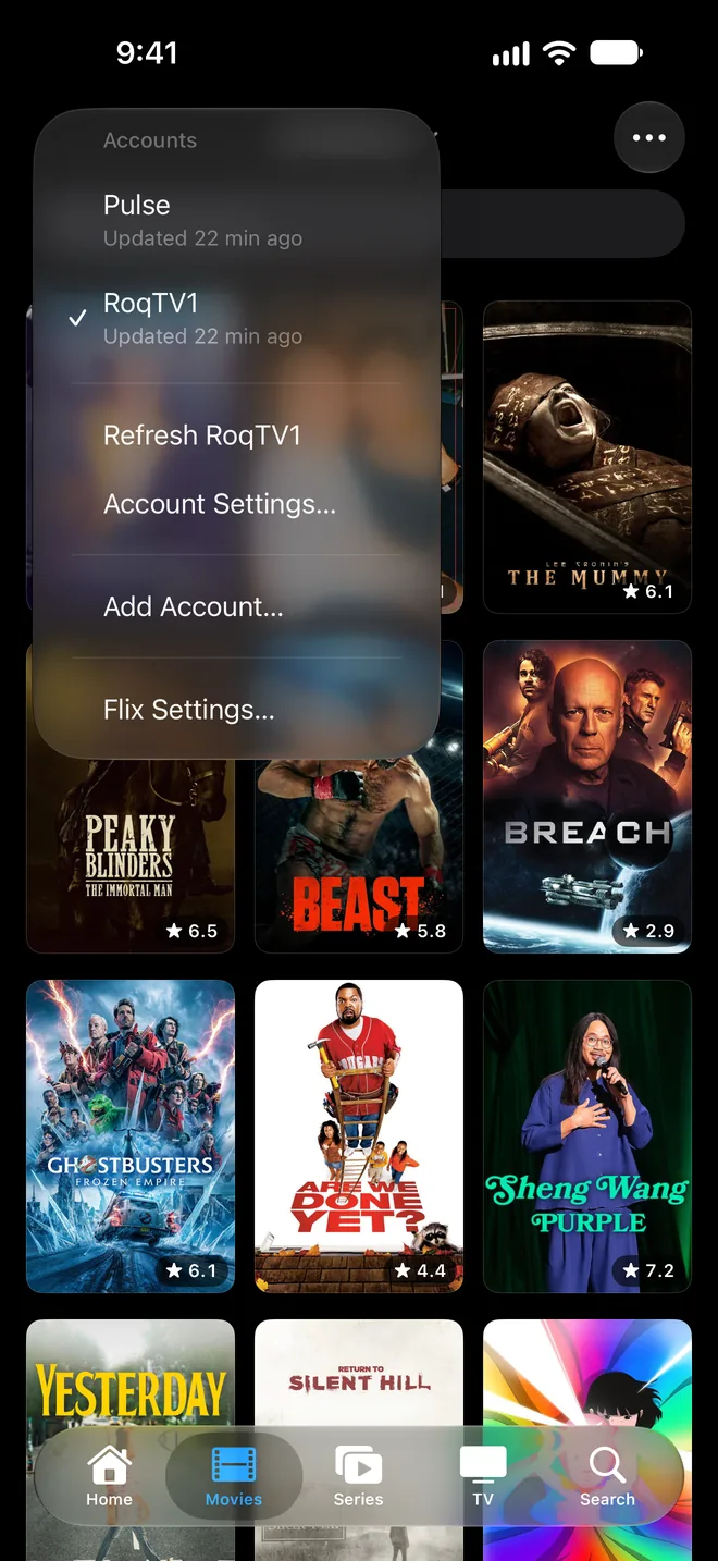 iPhone: All your accounts. One app.